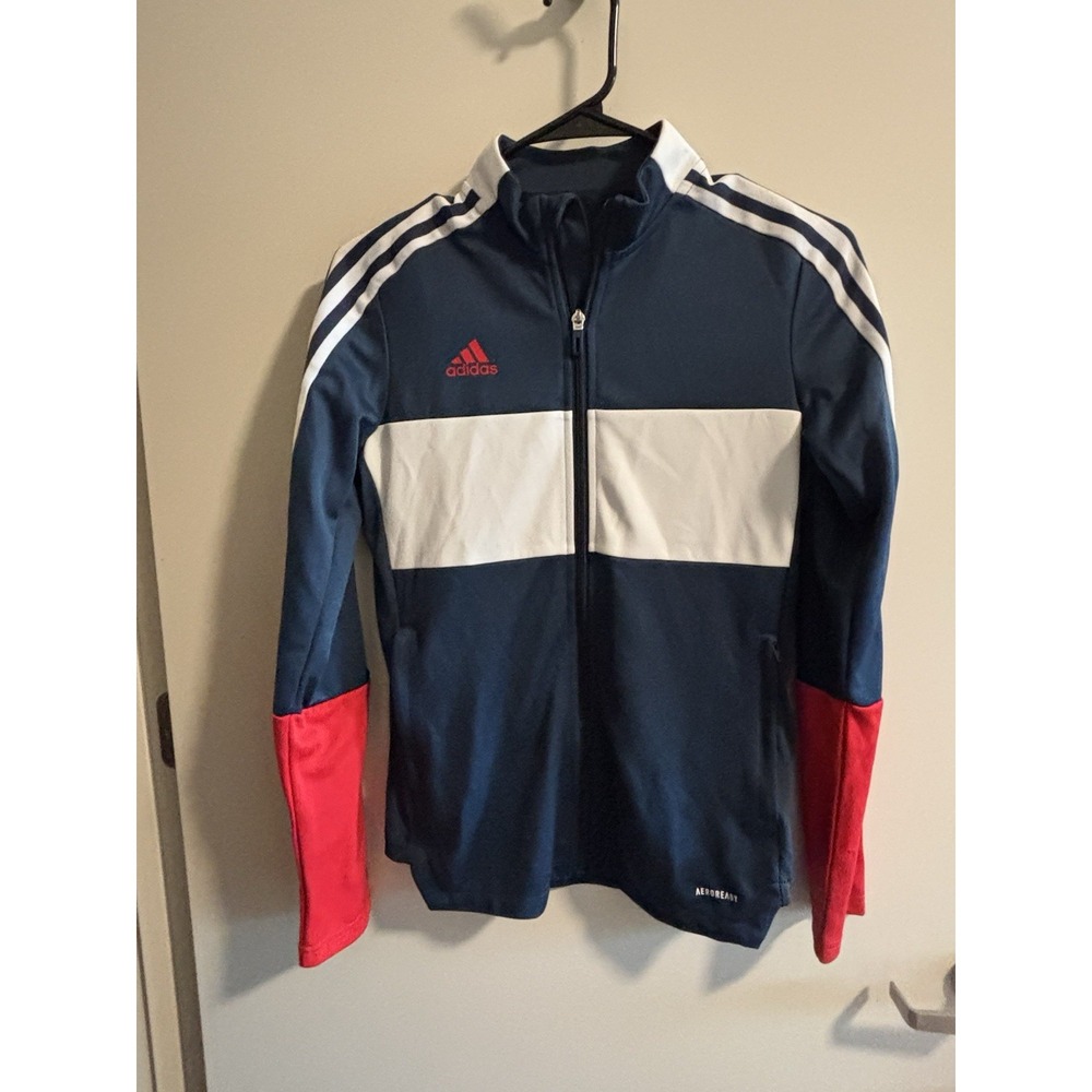 Football Track Top soccer Training Adidas Top Jacket XS